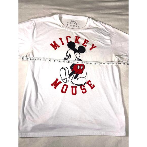 Disney Mickey Mouse Graphic T-Shirt White XXL - Picture 3 of 5